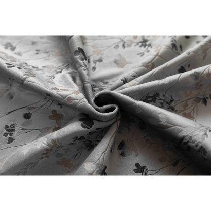 Κουρτίνα Βελούδινη Με Τρέσα (270*275) Γκρί – 6032-2