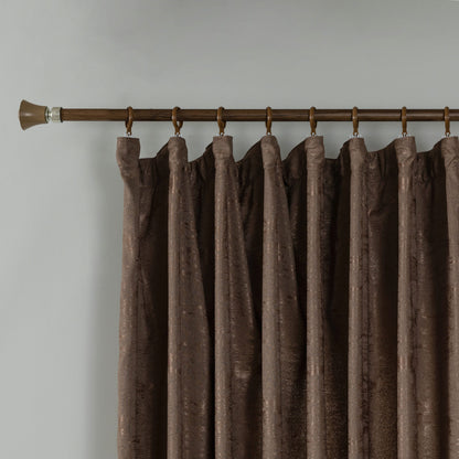 Κουρτίνα Σκίασης Καφέ με Κρίκο 270x265cm A6083-4