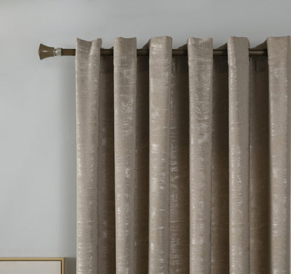 Κουρτίνα Σκίασης Μπέζ Σκούρο με Κρίκο 270x265cm A6083-9