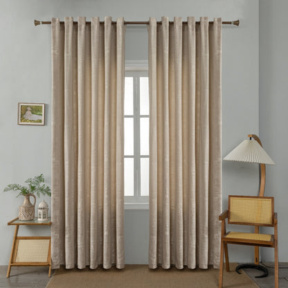 Κουρτίνα Σκίασης Μπεζ με Κρίκο 270x265cm A6083-1