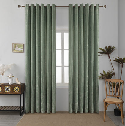 Κουρτίνα Σκίασης Πράσινο με Κρίκο 270x265cm A6083-5