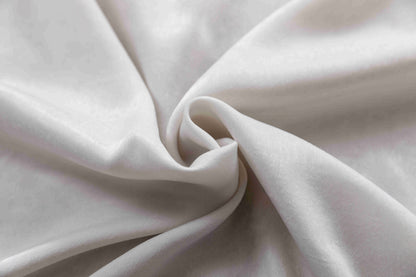 Βελούρ Σατέν Κουρτίνα Εκρού Σκίασης Με Κρίκο Υ290xΦ140cm AD6341-20