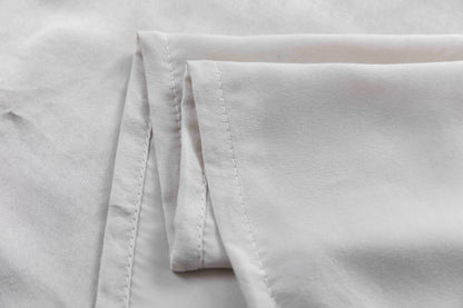 Βελούρ Σατέν Κουρτίνα Εκρού Σκίασης Με Κρίκο Υ290xΦ140cm AD6341-20