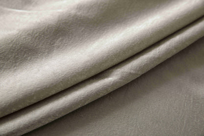 Βελούρ Σατέν Κουρτίνα Μόκα Σκίασης Με Κρίκο Υ290xΦ140cm AD6341-9