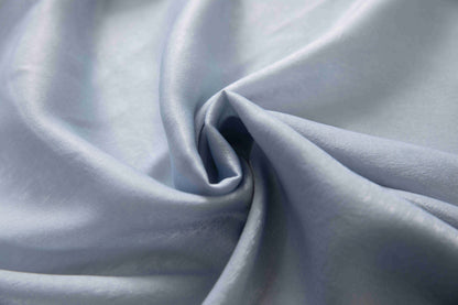 Βελούρ Σατέν Κουρτίνα Ανοιχτό Μπλέ Σκίασης Με Κρίκο Υ290xΦ140cm AD6341-15