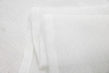 Κουρτίνα Ημιδιάφανη Λευκή Με Τρέσα Υ295ΧΦ270cm A6037-12