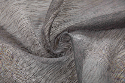 Κουρτίνα Ημιδιάφανη Μαύρη Με Κρίκο Υ295ΧΦ270cm 6037-18