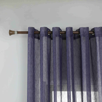 Κουρτίνα Ημιδιάφανη Μπλε Σκούρο Με Κρίκο Υ295ΧΦ270cm A6037-20