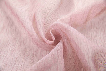 Κουρτίνα Ημιδιάφανη Ρόζ Με Τρέσα Υ295ΧΦ270cm A6037-10