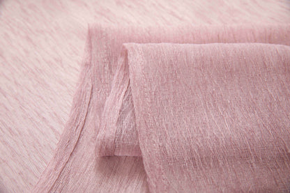 Κουρτίνα Ημιδιάφανη Ρόζ Με Τρέσα Υ295ΧΦ270cm A6037-10