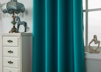 Κουρτίνα Σκίασης Πράσινη Με Κρίκο Υ265xΦ140cm AD6038-5