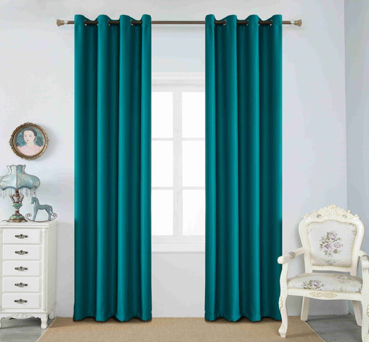 Κουρτίνα Σκίασης Πράσινη Με Κρίκο Υ265xΦ140cm AD6038-5