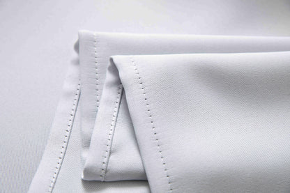 Κουρτίνα Σκίασης Λευκή Με Τρέσα Υ275xΦ270cm 6038-12