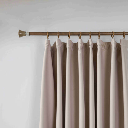 Κουρτίνα Σκίασης Μπέζ Με Τρέσα Υ275xΦ270cm 6038-9