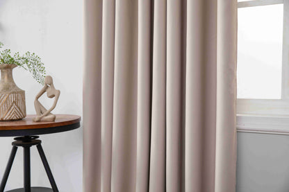 Κουρτίνα Σκίασης Μπέζ Με Τρέσα Υ275xΦ270cm 6038-9